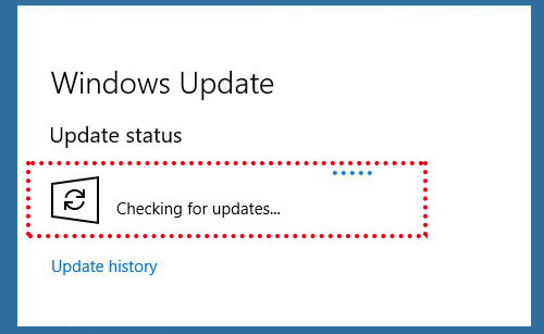 Select "Check for updates" or "Update now".
Wait for the update process to finish.