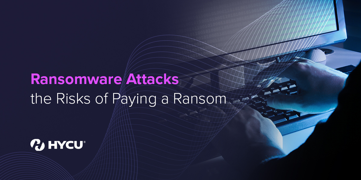 There is no guarantee that paying the ransom will result in the recovery of your files
Supporting criminal activities by paying the ransom